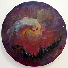 Heart Felt Joy by Sylvia Briggitte (Painting)